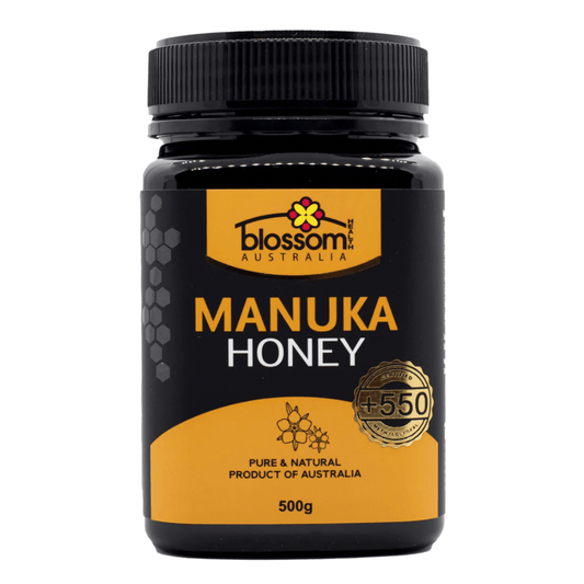 Blossom Health Manuka Honey MGO 550+ 500g - QVM Vitamins™