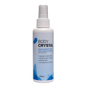 Body Crystal Body Spray Deodorant Indulgence Mist 150ml - QVM Vitamins™