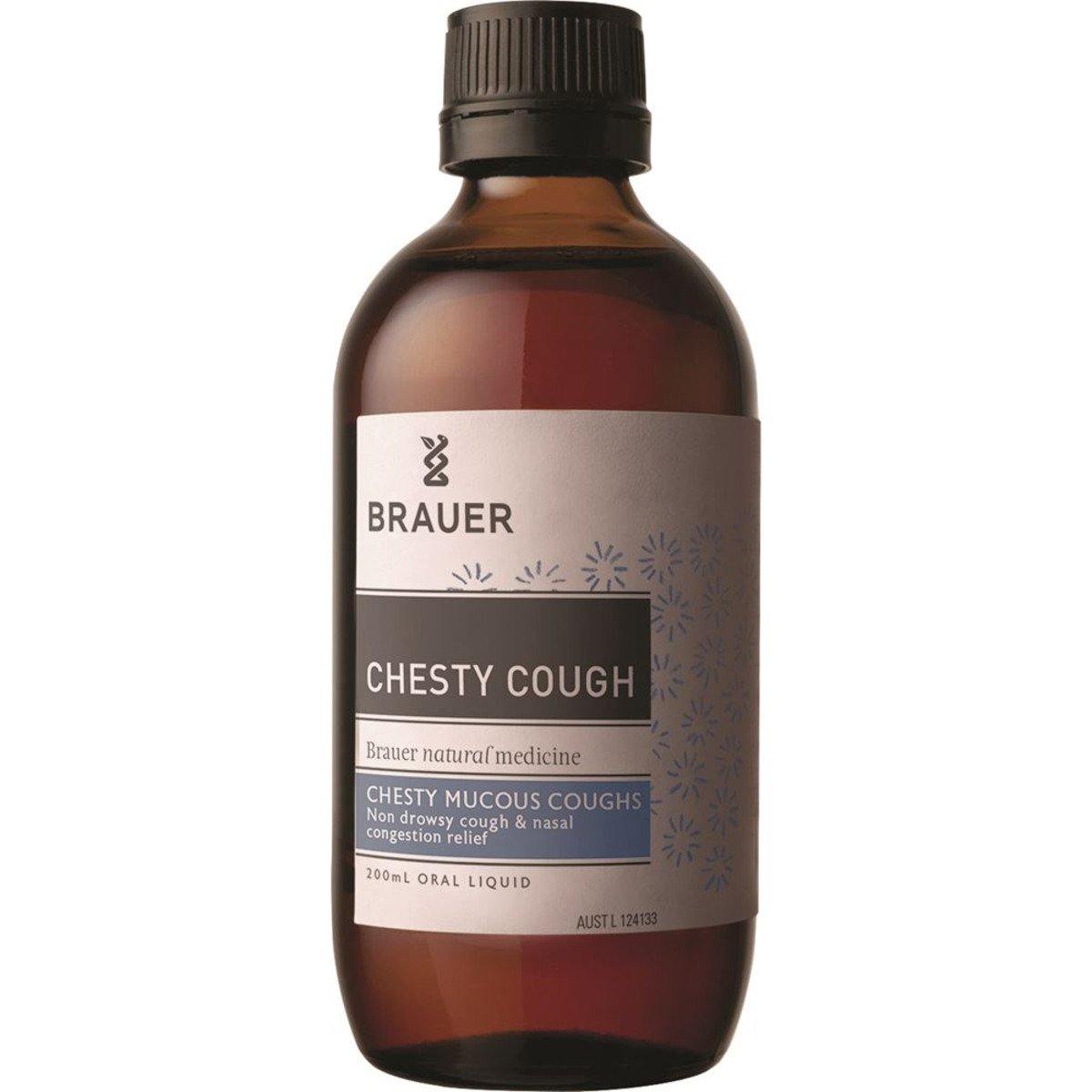 Brauer Chesty Cough 200ml - QVM Vitamins™