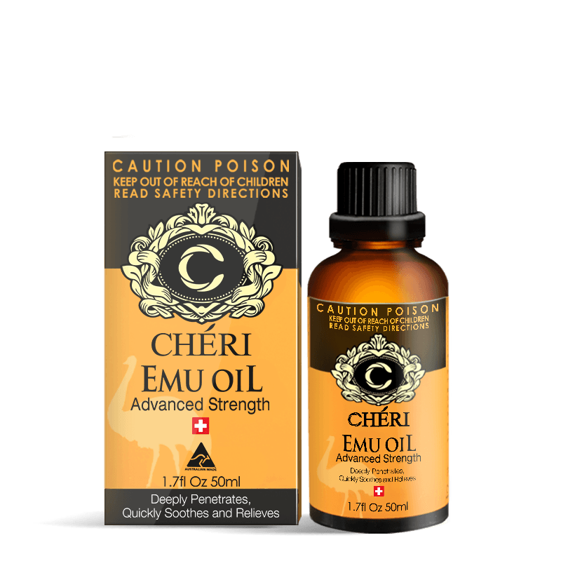 Cheri Emu Oil Advanced Strength 50ml - QVM Vitamins™