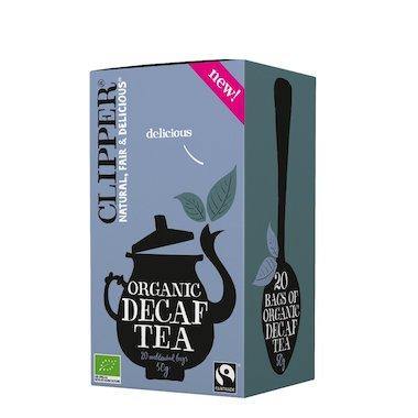 Clipper Black Decaf 20 Teabags - QVM Vitamins™