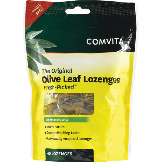 Comvita Olive Leaf Extract 40's Lozenges - QVM Vitamins™