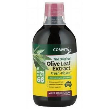 Comvita Olive Leaf Extract Mixed Berry 500ml - QVM Vitamins™