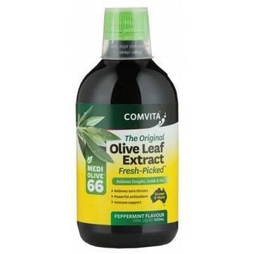 Comvita Olive Leaf Extract Peppermint 500ml - QVM Vitamins™
