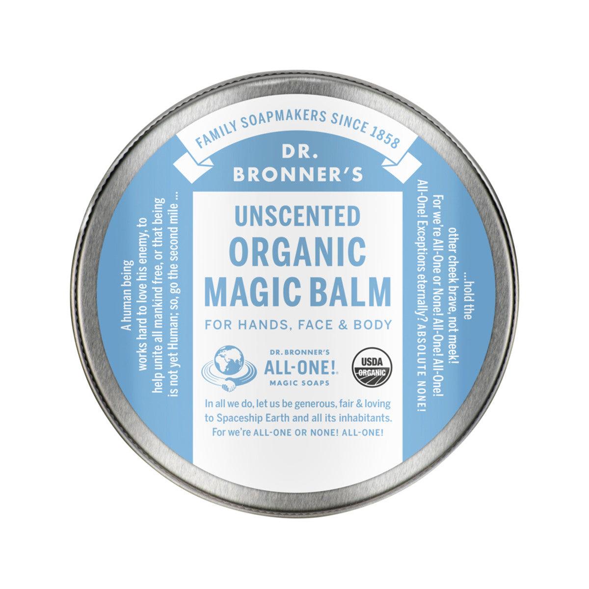 Dr. Bronner's Organic Magic Balm Baby Unscented 57g - QVM Vitamins™
