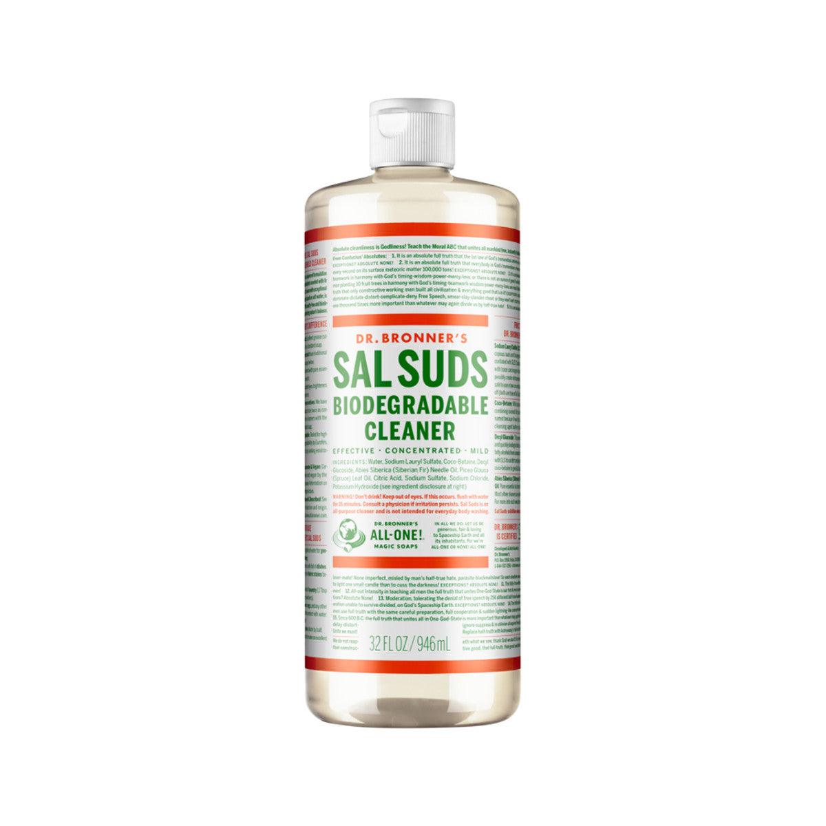 Dr. Bronner's Sal Suds Biodegradable Cleaner 946ml - QVM Vitamins™