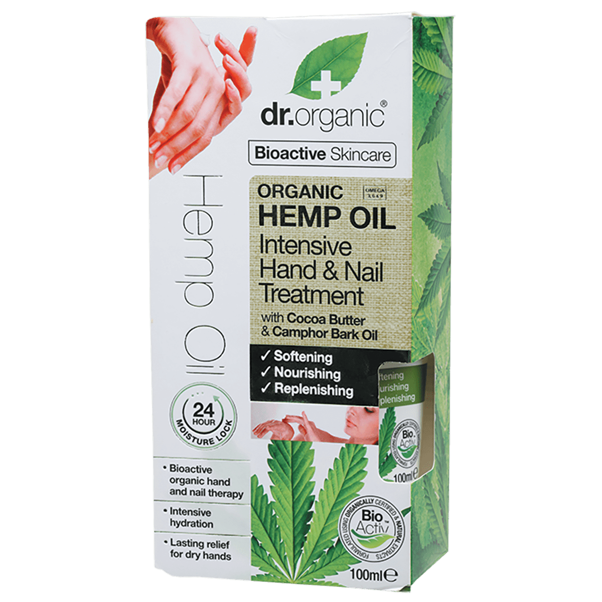 Dr Organic Hemp Oil Hand and Nail Treatment 100ml - QVM Vitamins™