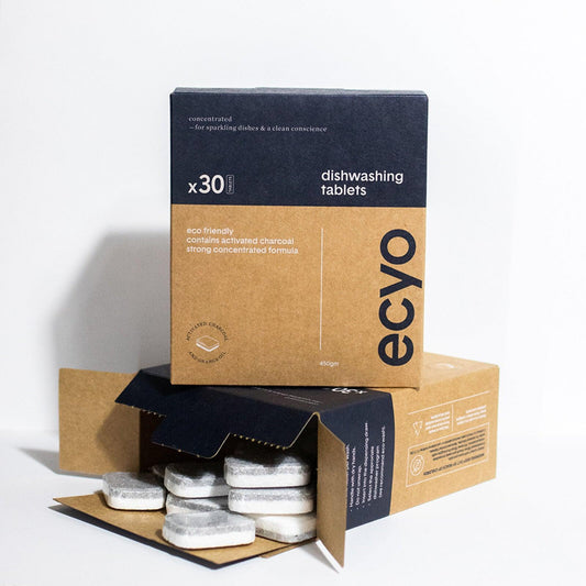 Ecyo Dishwashing Tablets 30 Pack - QVM Vitamins™