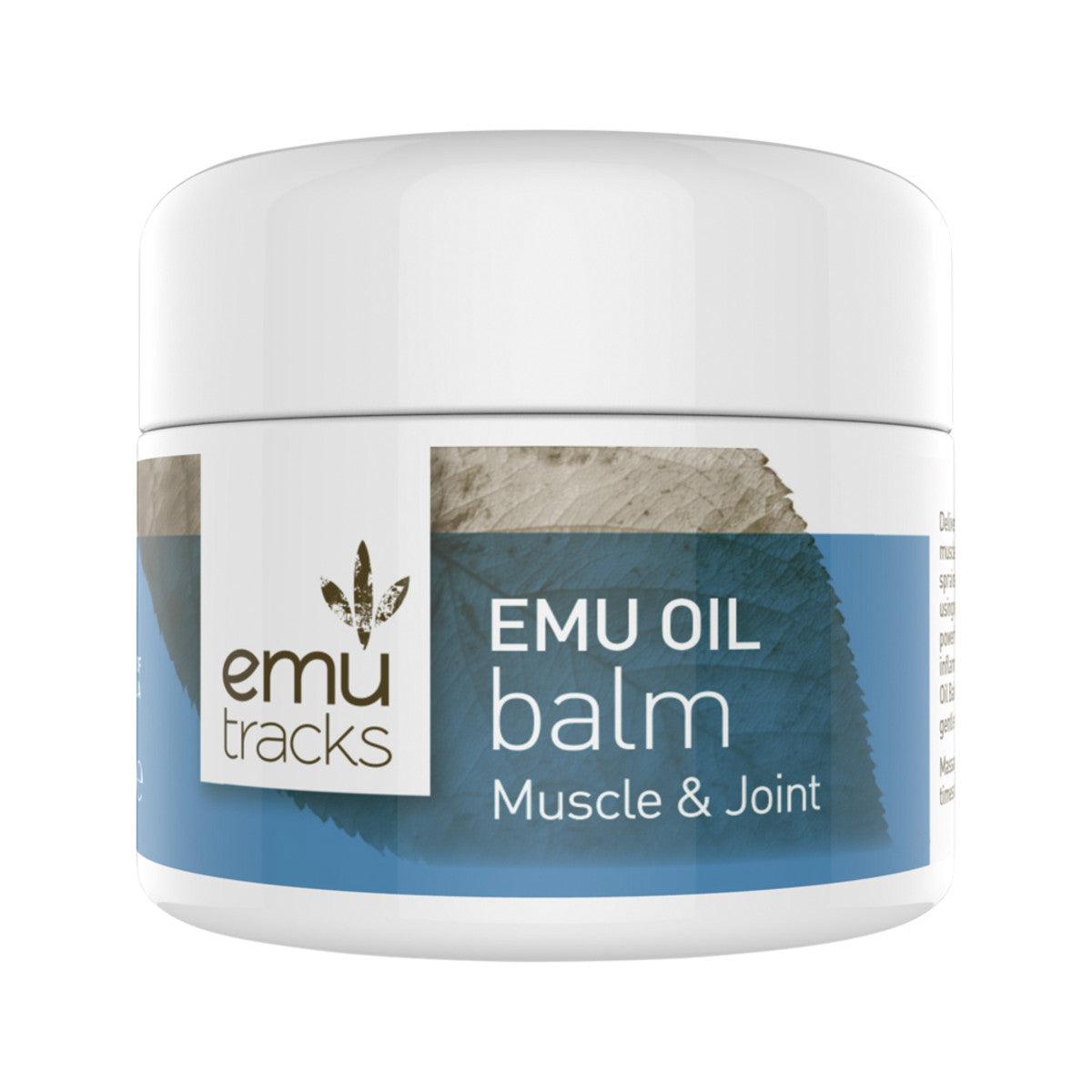 Emu Tracks Muscle and Joint Balm 50g - QVM Vitamins™