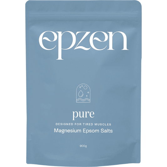 Epzen Magnesium Bath Salts Pure 900g - QVM Vitamins™