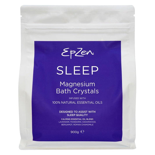 Epzen Sleep Magnesium Bath Crystals 900g - QVM Vitamins™
