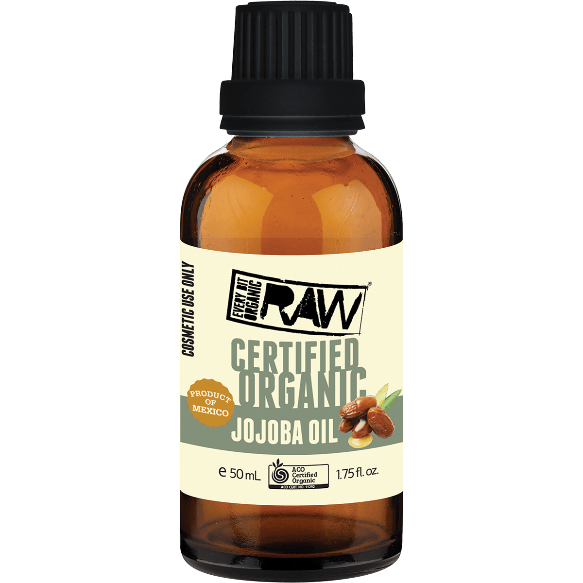 Every Bit Organic Raw Jojoba Oil 50ml - QVM Vitamins™