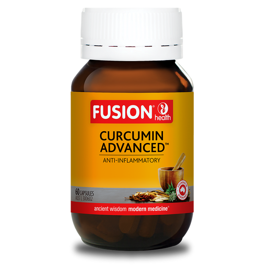 Fusion Health Curcumin Advanced 60 Capsules - QVM Vitamins™