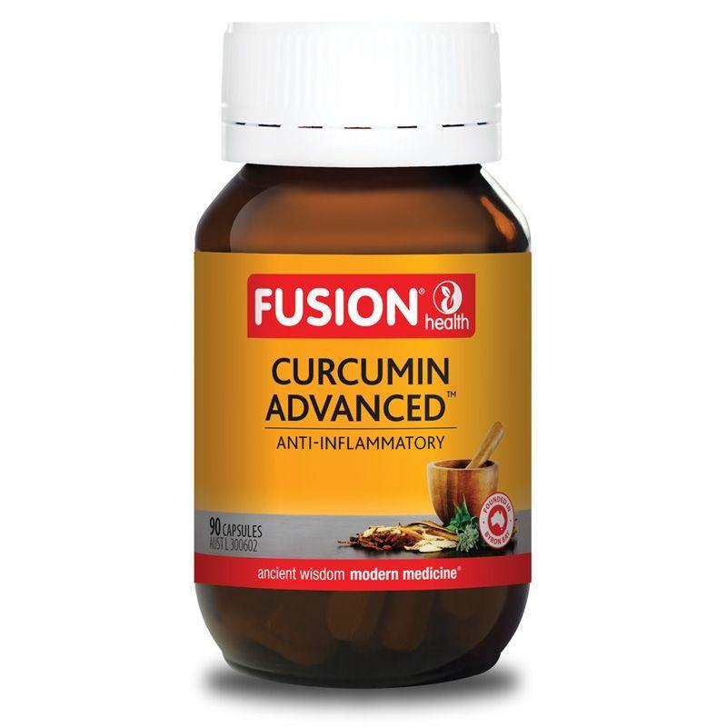 Fusion Health Curcumin Advanced 90 Capsules - QVM Vitamins™