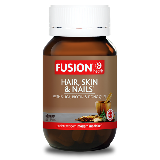 Fusion Health Hair, Skin and Nails 60 Tablets - QVM Vitamins™