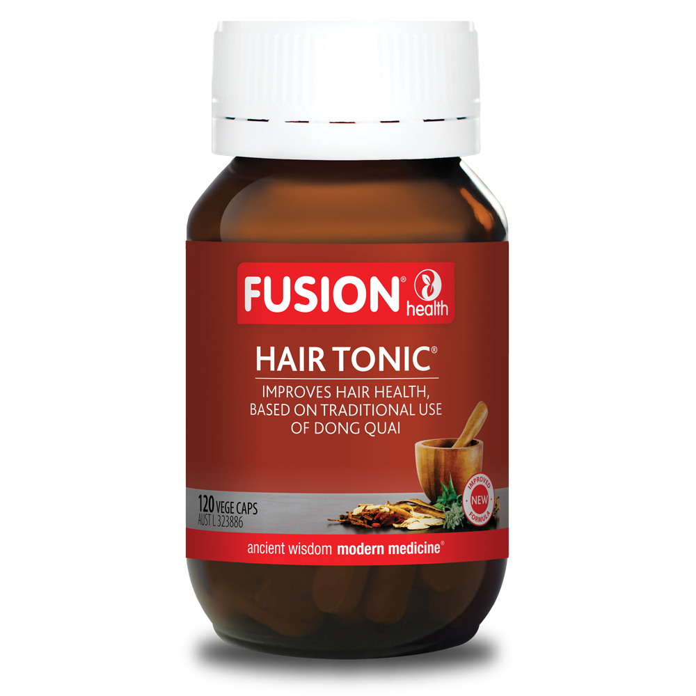 Fusion Health Hair Tonic 120 Capsules - QVM Vitamins™