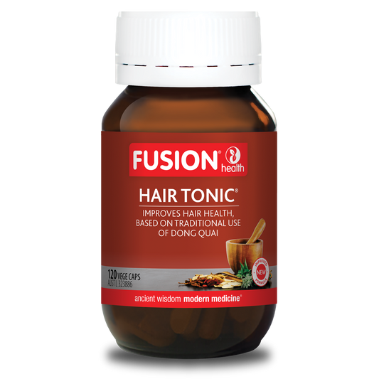 Fusion Health Hair Tonic 120 Capsules - QVM Vitamins™