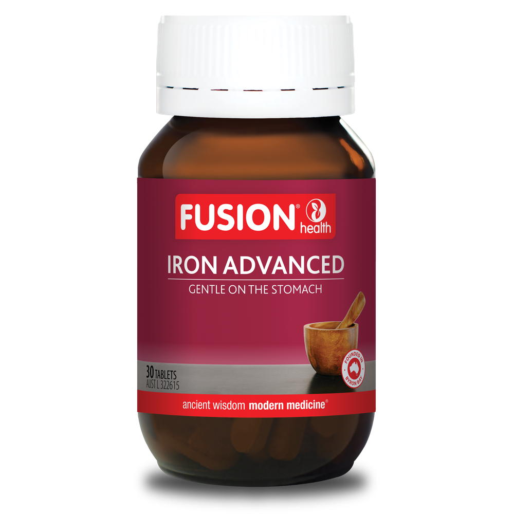 Fusion Health Iron Advanced 30 Tablets - QVM Vitamins™