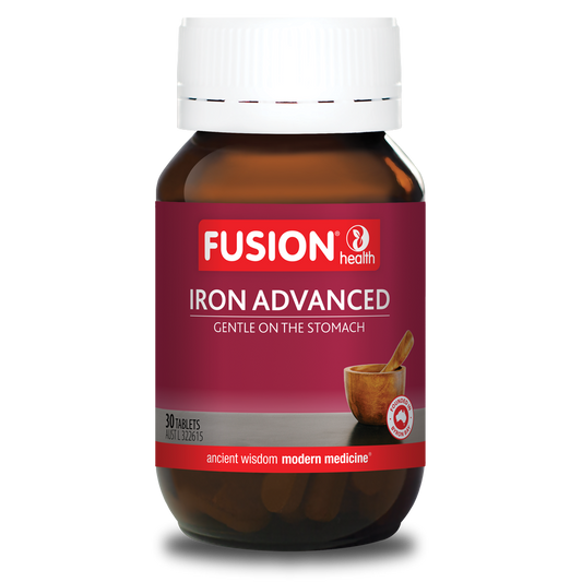 Fusion Health Iron Advanced 30 Tablets - QVM Vitamins™