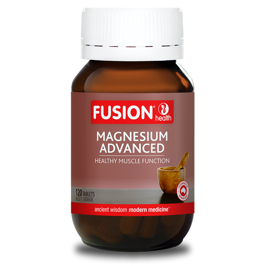 Fusion Health Magnesium Advanced 120 Tablets - QVM Vitamins™