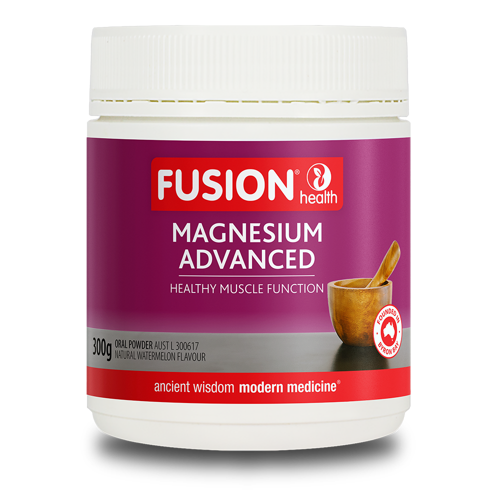 Fusion Health Magnesium Advanced Powder (Watermelon) 300g - QVM Vitamins™