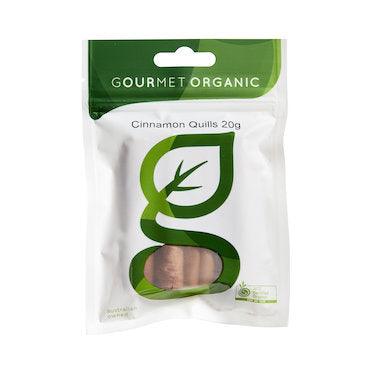 Gourmet Organic Herb Cinnamon Quills 20g - QVM Vitamins™