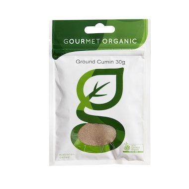 Gourmet Organic Herb Cumin Ground 30g - QVM Vitamins™