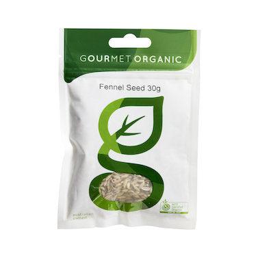 Gourmet Organic Herb Fennel Seed 30g - QVM Vitamins™