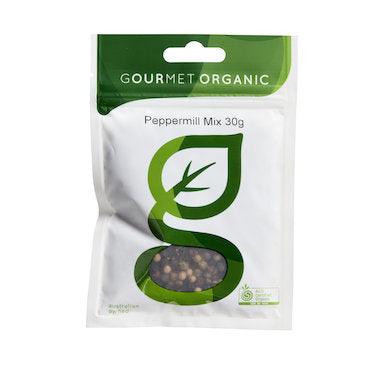 Gourmet Organic Herb Peppermill Mix 30g - QVM Vitamins™
