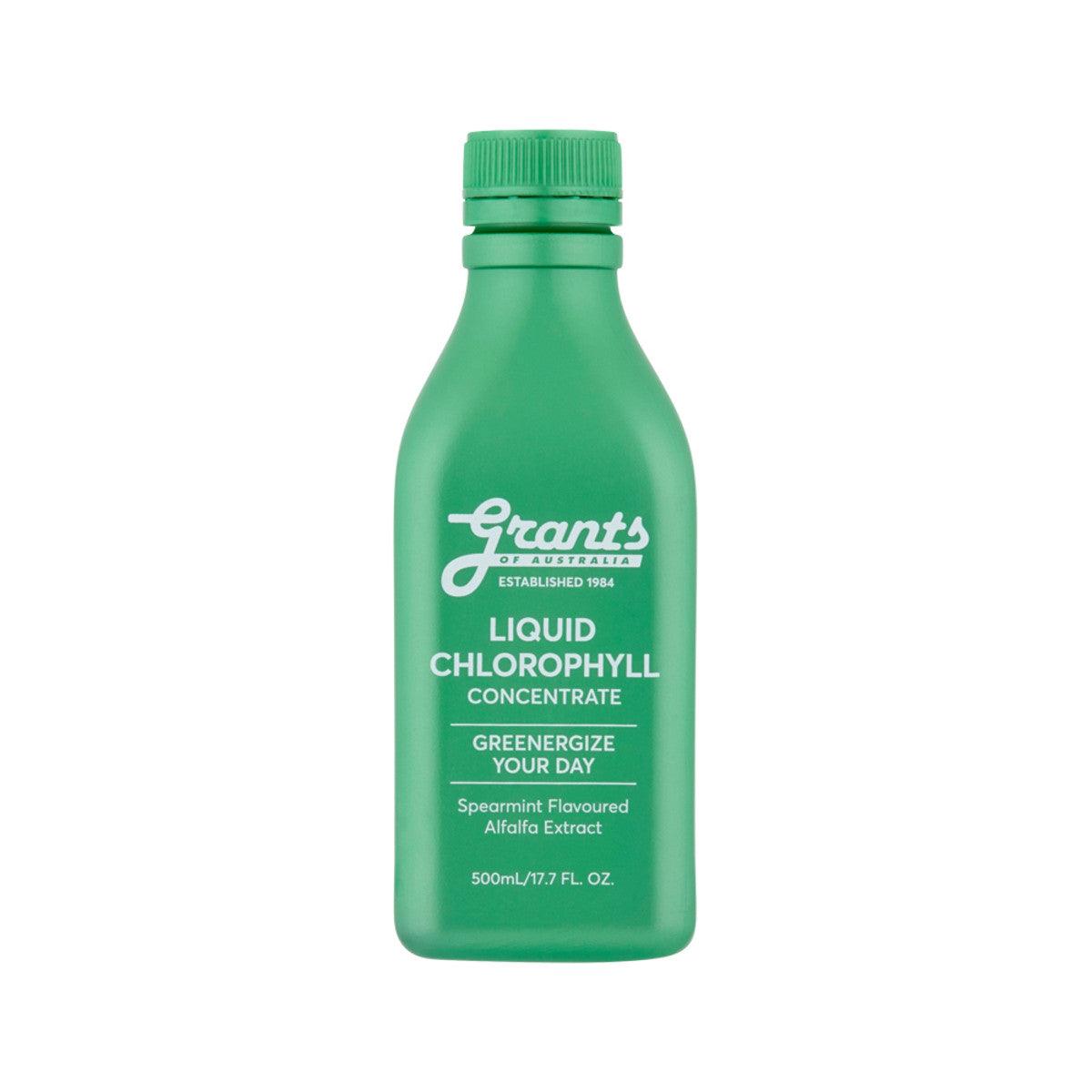 Grants Liquid Chlorophyll Concentrate 500ml - QVM Vitamins™