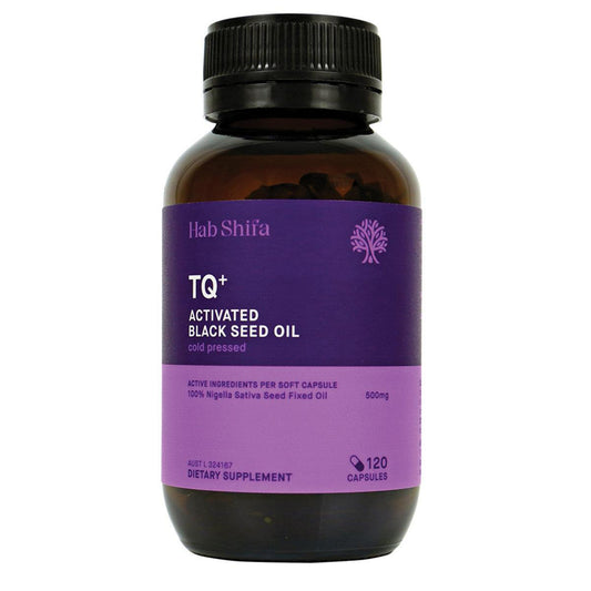 Hab Shifa Black Seed Oil 120 Capsules - QVM Vitamins™