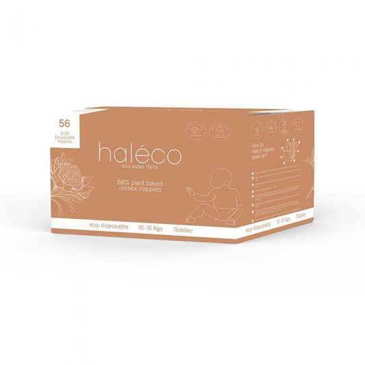 Haleco Eco Toddler Nappies 56 Pack - QVM Vitamins™