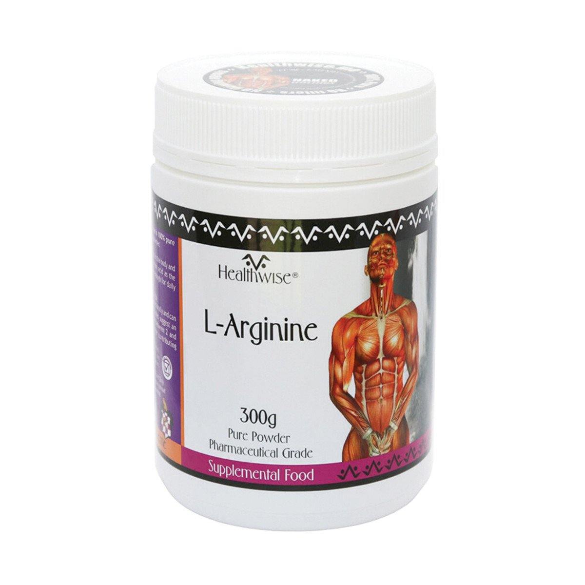 Healthwise L-Arginine 300g Powder - QVM Vitamins™