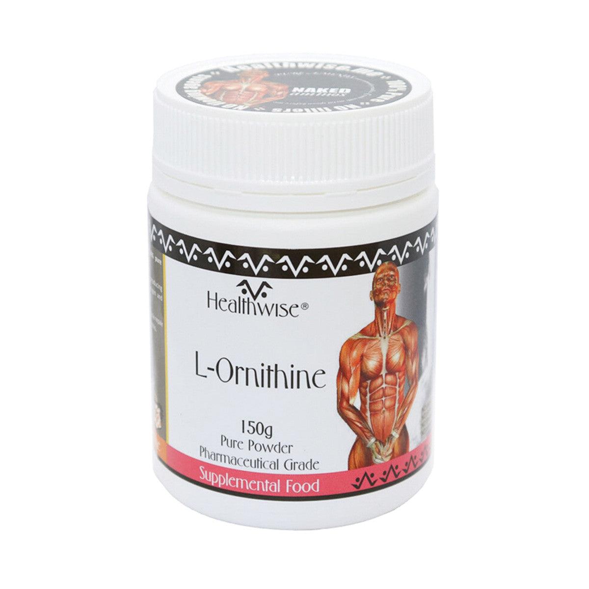 Healthwise L-Ornithine 150g Powder - QVM Vitamins™