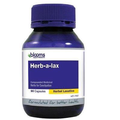 Henry Blooms Herb-a-lax 90 Capsules - QVM Vitamins™