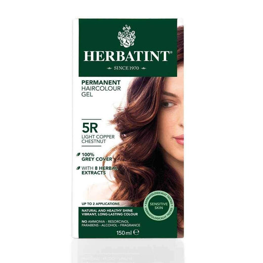 Herbatint Hair Colour 5R Light Copper Chestnut 150ml - QVM Vitamins™