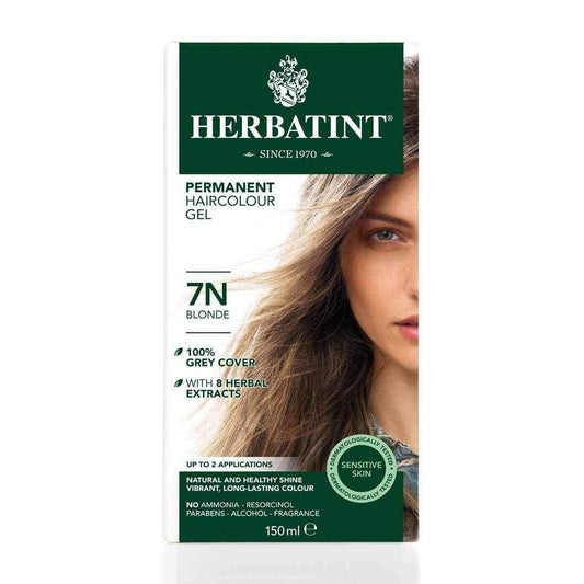 Herbatint Hair Colour 7N Blonde 150ml - QVM Vitamins™