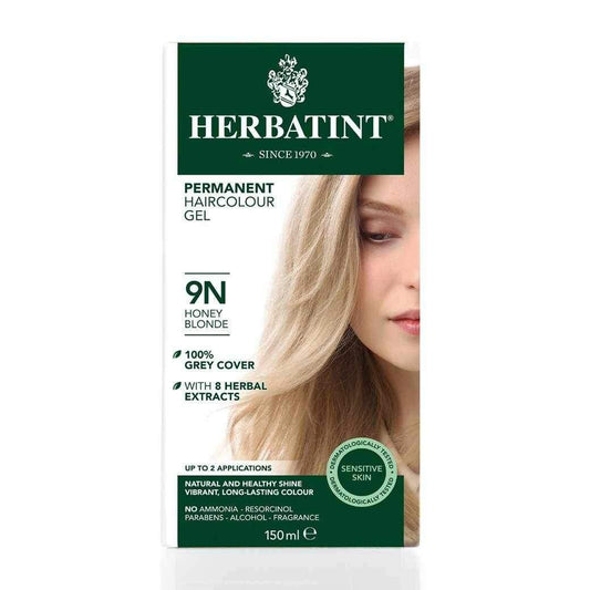 Herbatint Hair Colour 9N Honey Blonde 150ml - QVM Vitamins™