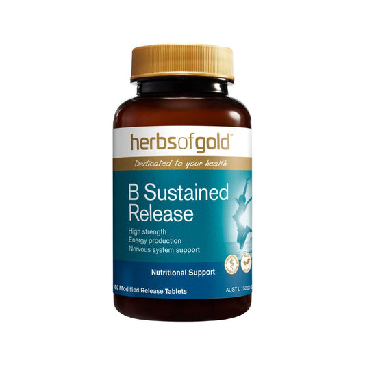 Herbs of Gold B Sustained Release 60 Tablets - QVM Vitamins™