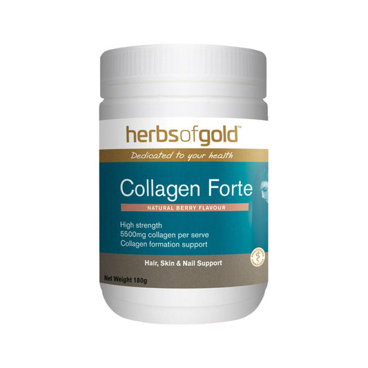Herbs of Gold Collagen Forte 180g - QVM Vitamins™
