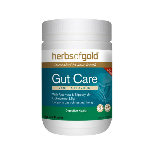 Herbs of Gold Gut Care 150g - QVM Vitamins™