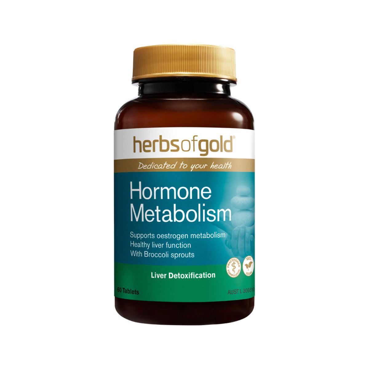 Herbs of Gold Hormone Metabolism 60 Tablets - QVM Vitamins™