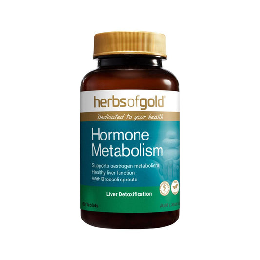 Herbs of Gold Hormone Metabolism 60 Tablets - QVM Vitamins™