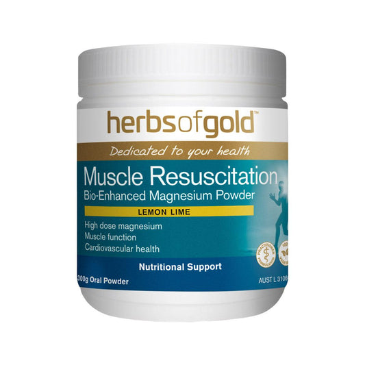Herbs of Gold Muscle Resuscitation 300g Oral Powder - QVM Vitamins™
