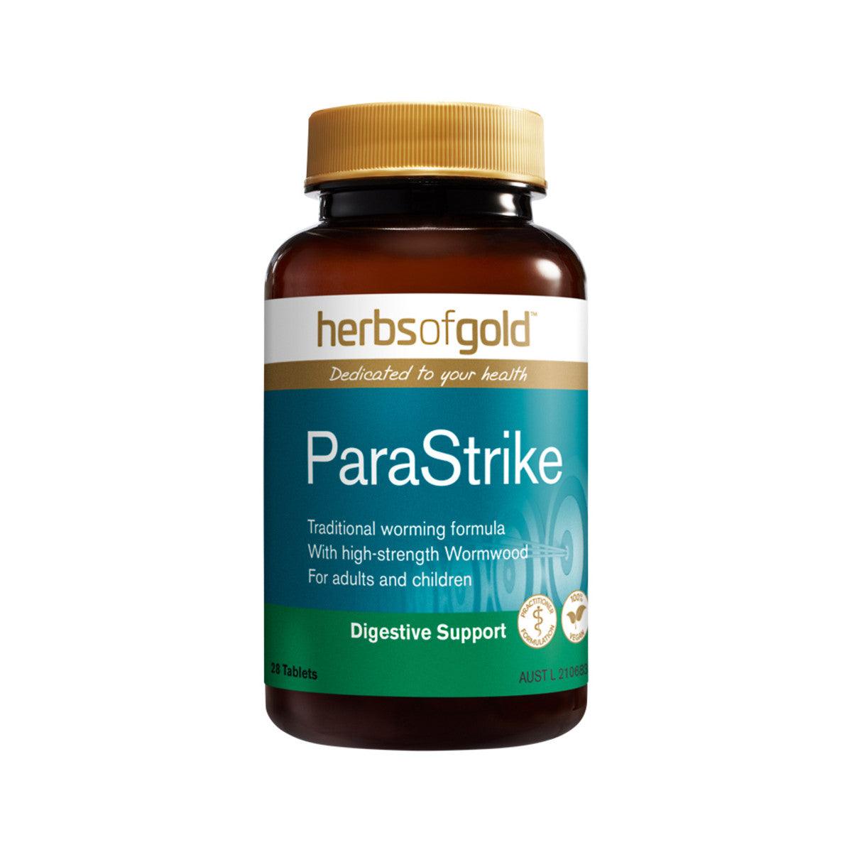 Herbs of Gold ParaStrike 28 Tablets - QVM Vitamins™