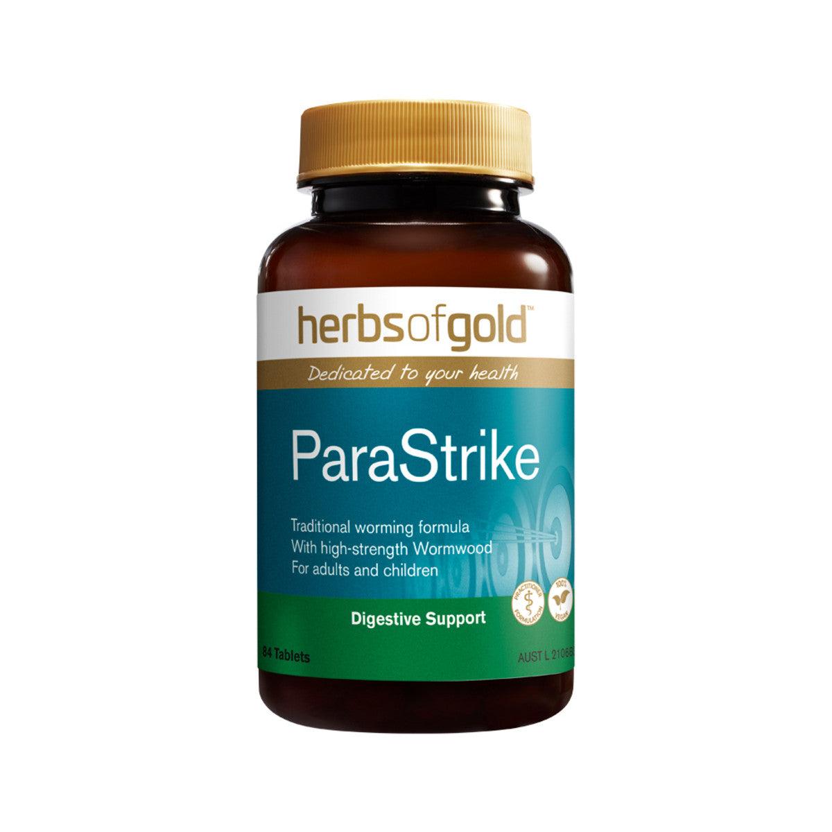 Herbs of Gold ParaStrike 84 Tablets - QVM Vitamins™