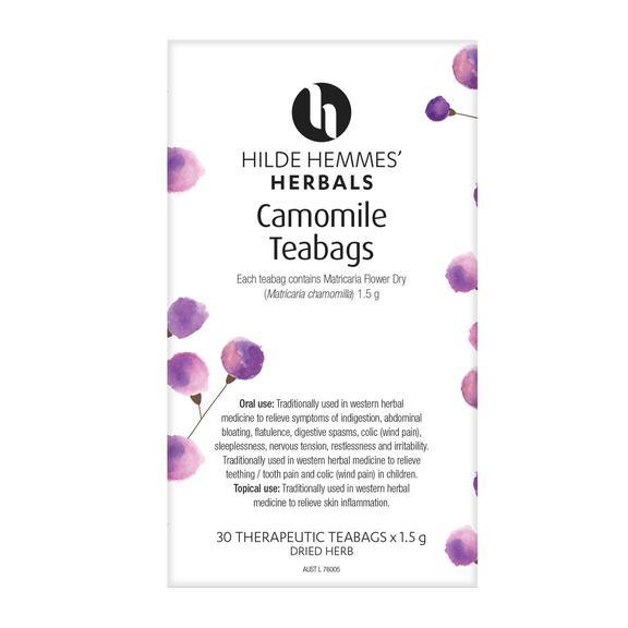 Hilde Hemmes Herbal's Chamomile x 30 Tea Bags - QVM Vitamins™