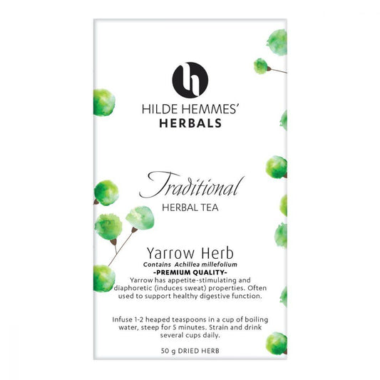 Hilde Hemmes Herbal's Yarrow Herb 50g - QVM Vitamins™