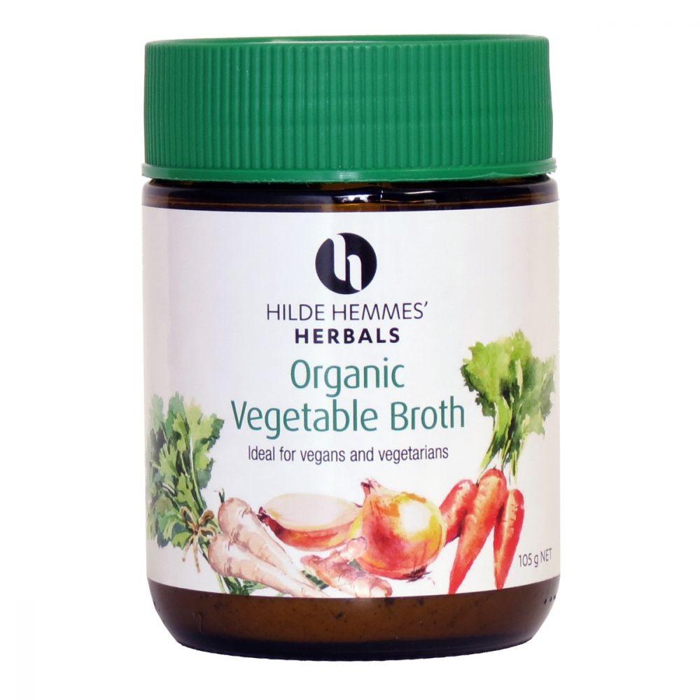 Hilde Hemmes Organic Vegetable Broth 105g - QVM Vitamins™