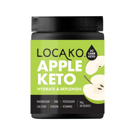 Locako Apple Keto (Hydrate & Replenish) 90g - QVM Vitamins™